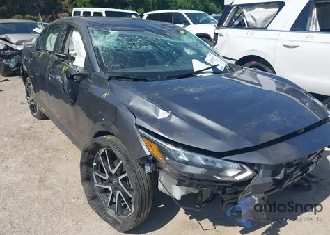 2025 Nissan Sentra Sr из США, поврежденный, VIN 3N1AB8DV4SY245933